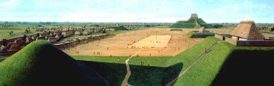 Cahokia Mounds as it was.